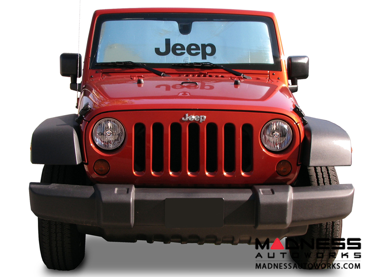 Jeep Wrangler JL Sun Shield - Metallic